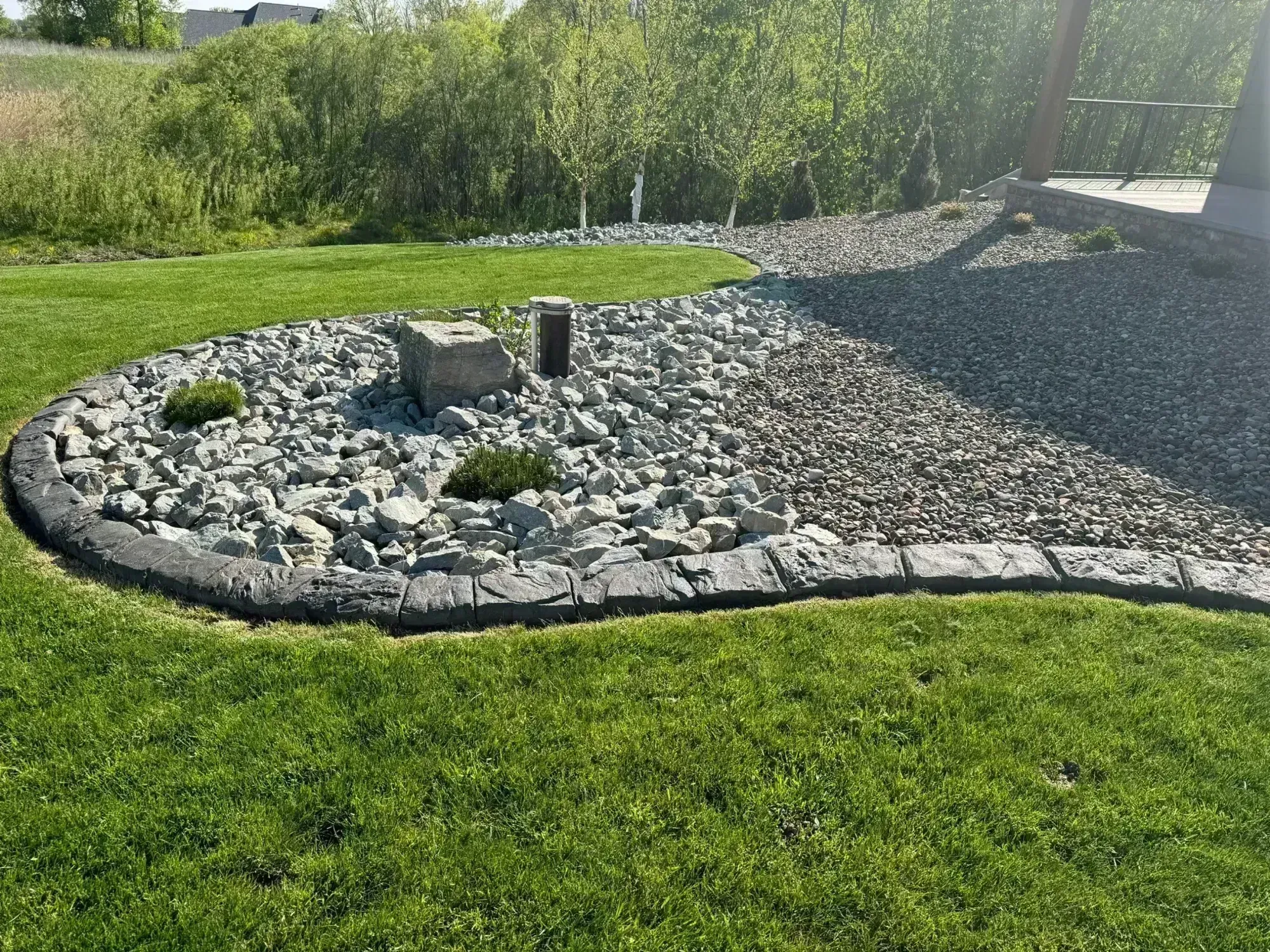 Concrete curbing projects across the Northwoods of Wisconsin