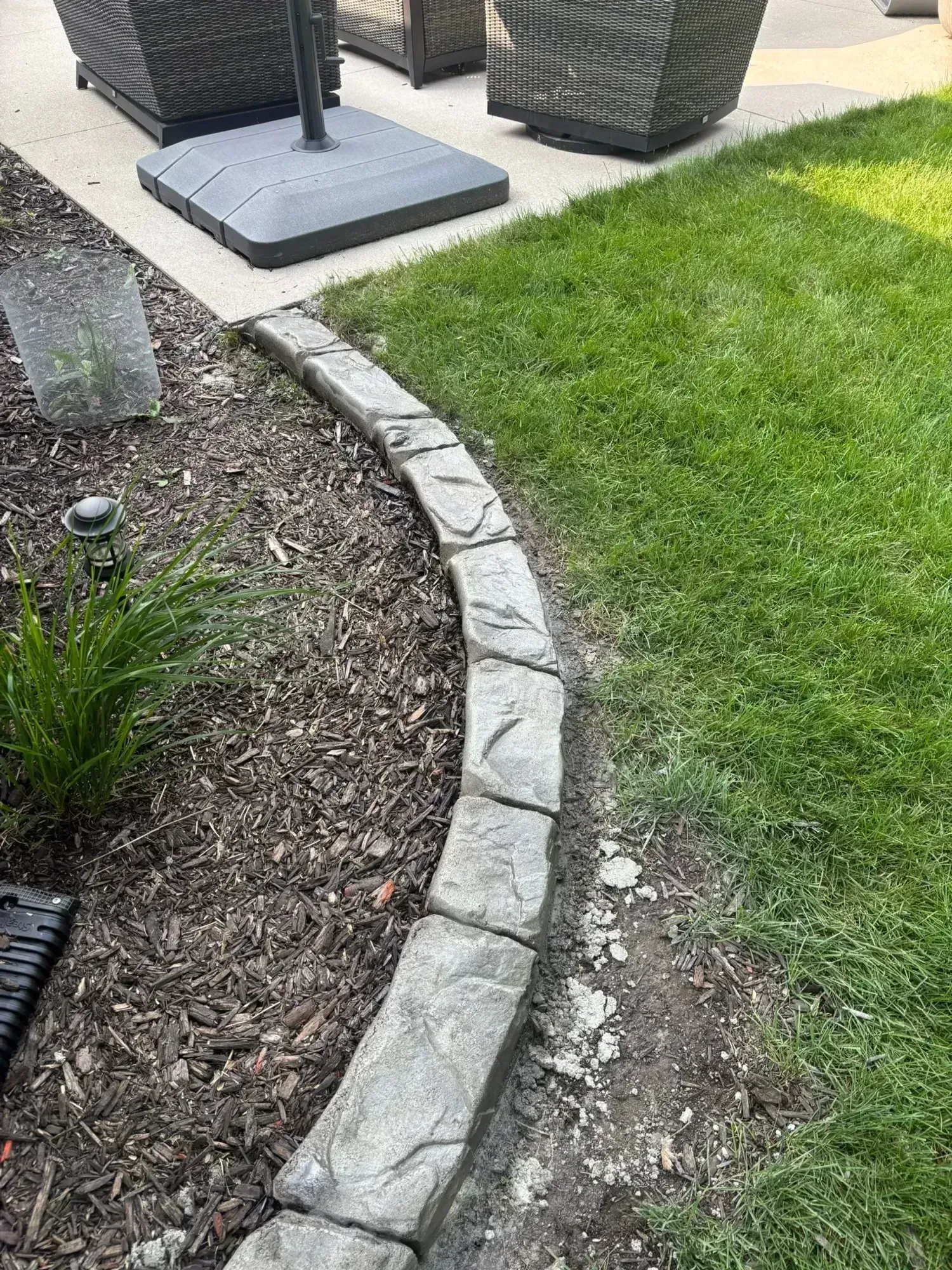 Votis Enterprises Full Property Curbing in Lakewood